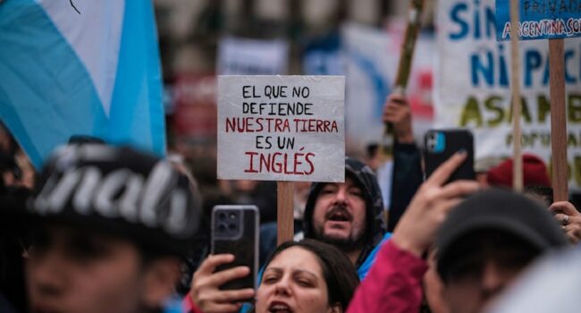 Convocan a paro contra fallo sobre venta de tierras en Argentina