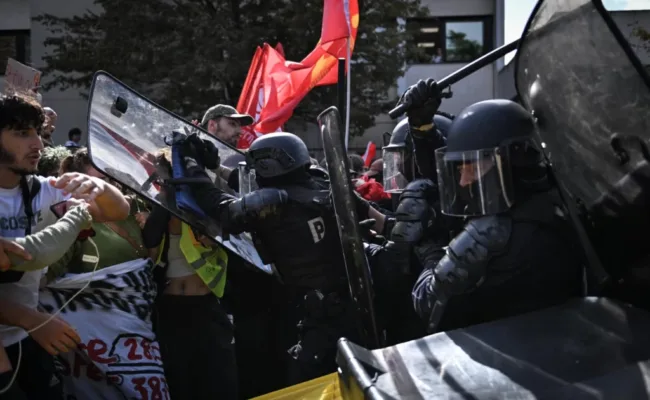 Cerca de 2.000 detenidos en Francia tras represión a protestas estudiantiles