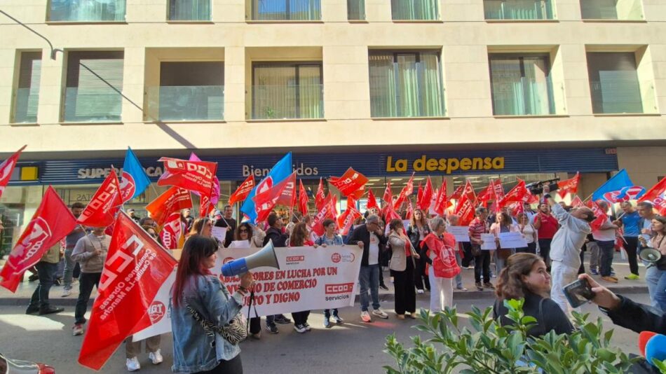 Movilización por un convenio colectivo digno para las 10.000 personas trabajadoras del comercio de Ciudad Real