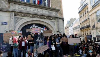 Los estudiantes de secundaria en Francia retoman hoy sus protestas