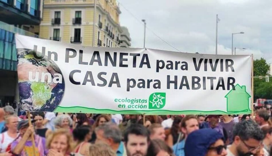 Alianza por el Clima ante el 29N: “Casas para vivir, planeta para habitar”