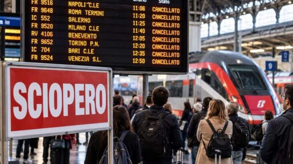 Italia se detiene, pero no se rompe: estampas de una huelga general