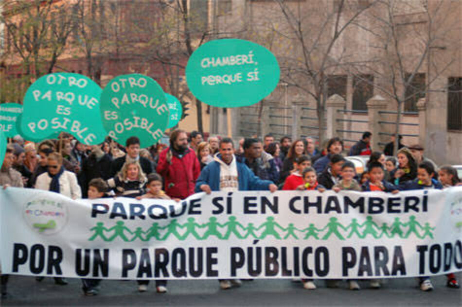 La Asociación Parque Sí en Chamberí reclama justicia tras diez años de espera por el juicio del caso Lezo