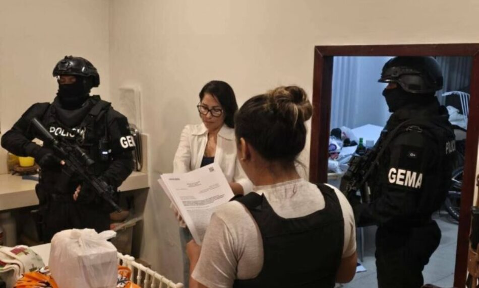 Izquierda Unida “condena” la detención de Luisa González, principal rival del presidente Noboa, y la “persecución política” en Ecuador y exige su “inmediata liberación”