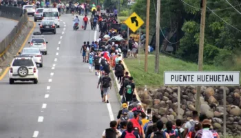 México: Caravana migrante avanza a Oaxaca pese a las amenazas de Trump