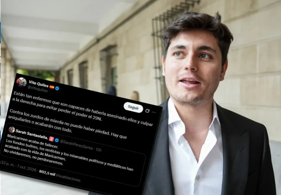 «Hay que aniquilarles»: FACUA denuncia a Vito Quiles por delito de odio