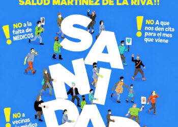 El vecindario de Puente de Vallecas sale a la calle este jueves para denunciar la falta de médicos del Centro de Salud Martínez de la Riva