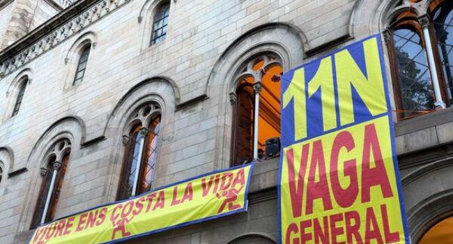 «Os animo a recuperar aquella semilla que sembramos»: Cristina Farré, militante histórica de la ocupación del rectorado de la UB de 1969, da la bienvenida a la Casa de la Vaga