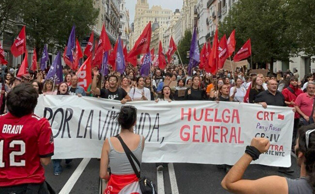 “Que la despedida de Maricarmen sea una rebelión”, desde la acampada la CRT llama a levantarse contra el crimen social