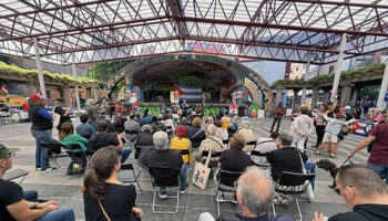 Numeroso público celebró en Bilbao la 4ª edición de la fiesta solidaria “Kuba Eguna”, que denunció el genocidio silencioso contra el pueblo cubano