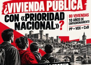 El PCE de El Bierzo denuncia que la «prioridad nacional» convierte el acceso a la vivienda pública en Ponferrada en un mecanismo de división